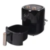 873399 Freidora aire Electric Life 1400w 3l ref:kz-3003m negro - Imagen 2