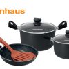 M35212 JUEGO DE OLLAS VITAL X 3 PIEZAS WARENHAUS