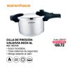 M33799 OLLA DE PRESIÓN VALDIVIA INOX 4L WARENHAUS