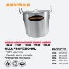 OLLA PROFESIONAL 140 LITROS WARENHAUS