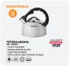M29305 TETERA AROMA WARENHAUS ACERO INOXIDABLE