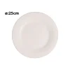 262407 Plato tendido opal blanco ref:lp100gold 10 25 CM - Imagen 2
