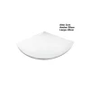 486021 Plato cuadrado opal blanco ref:fjp-95 9.5 20 cm - Imagen 2