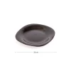 833610 Plato opal negro cuadrado ref:hlfp85 8.5 - Imagen 2