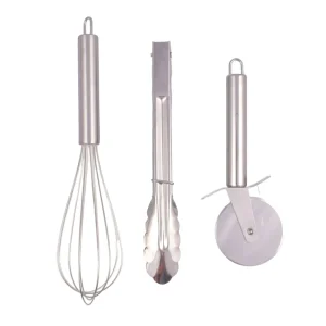 Juego cocina acero x 3 piezas