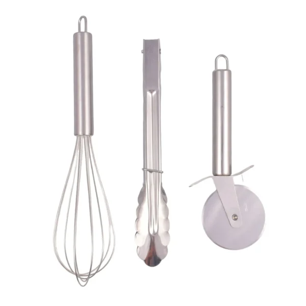 Juego cocina acero x 3 piezas